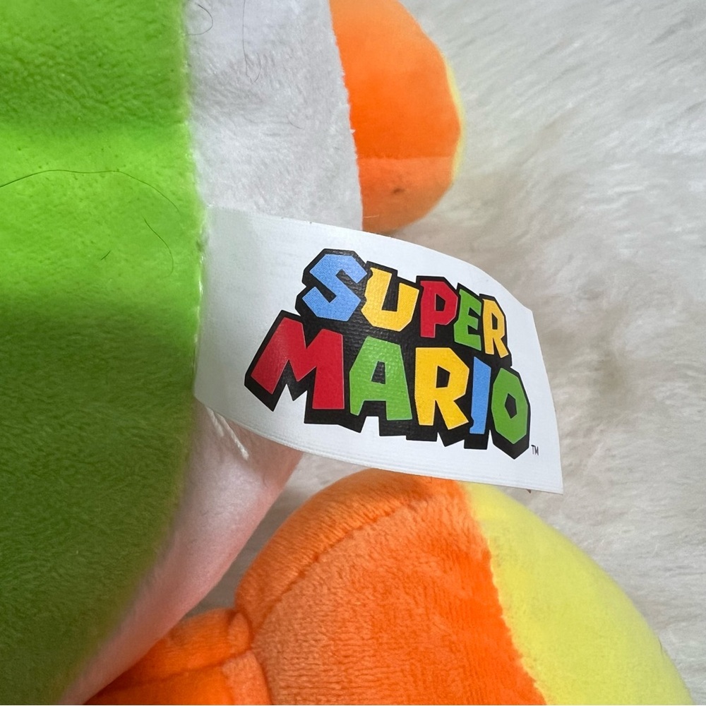 21" Large Super Mario Yoshi Soft Plush Stuffed Animal‎ - Picture 7 of 8